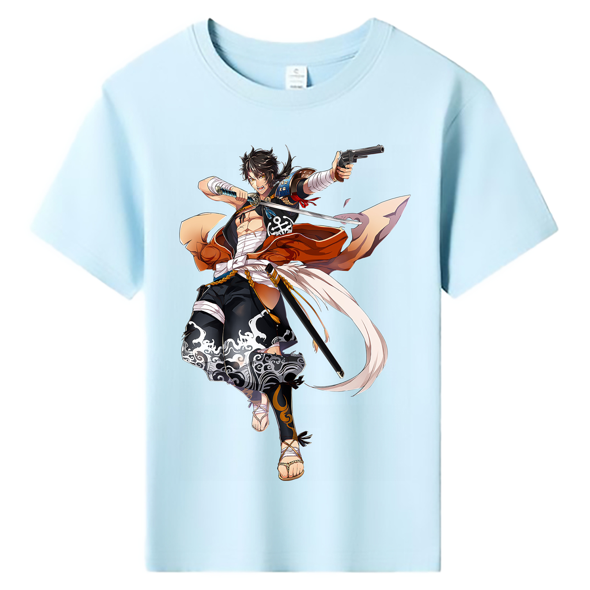 （画像用） 刀剣乱舞 Touken Ranbu 綿100％キッズTシャツ（フロントプリント）